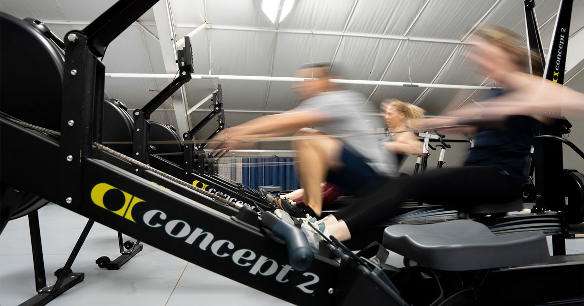 RowErg, SkiErg, BikeErg, StrengthErg treening - Concept2